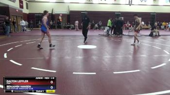 J-8 lbs Round 3 - Dalton Leffler, FWA vs Benjamin Hansen, High Altitude Wrestling Club