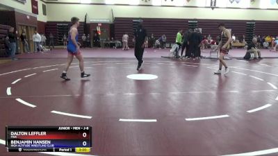 J-8 lbs Round 3 - Dalton Leffler, FWA vs Benjamin Hansen, High Altitude Wrestling Club