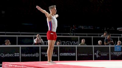 Eddie Penev - Floor, USA - Official Podium Training - 2017 World Championships