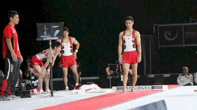 Kenzo Shirai Hits Yurchenko 3.5! - Vault, Japan - Official Podium Training - 2017 World Championships