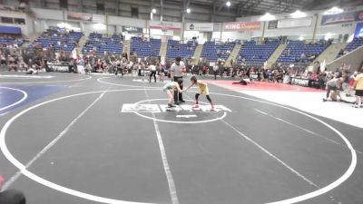 73 lbs Semifinal - Andy Barela, NM Bad Boyz vs Elijah Gonzales, Duran Elite