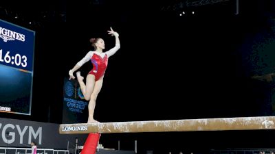 Elena Eremina - Beam, Russia - Official Podium Training - 2017 World Championships