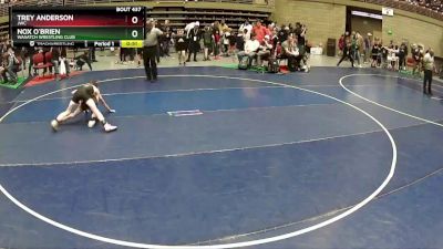 70 lbs 2nd Place Match - Nox O`Brien, Wasatch Wrestling Club vs Trey Anderson, JWC