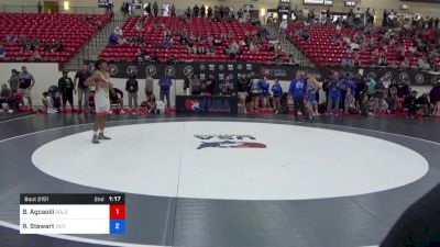 60 kg Cons 8 #2 - Brenden Jorden Agcaoili, Gold Rush Wrestling vs Roman Stewart, Victory Wrestling