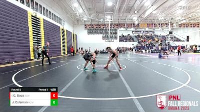 127B Round 5 - Gavin Baca, Bear Cave Wrestling vs Jax Coleman, Maurer & Coughlin Wrestling Club