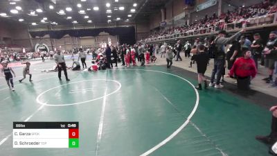 66 lbs Final - Cree Garza, Spokane Wrestling vs Dalton Schroeder, Top Notch WC