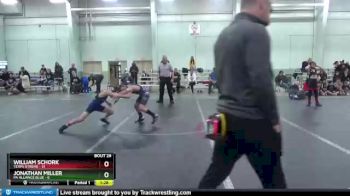 76 lbs Round 7 (8 Team) - William Schork, Terps Xtreme vs Jonathan Miller, PA Alliance Blue