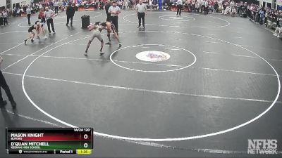 1A/2A 120 3rd Place Match - Mason Knight, Buford vs D`Quan Mitchell, Keenan High School