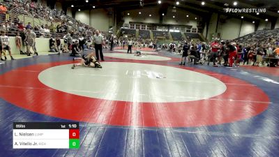 85 lbs Round Of 16 - Liam Nielsen, Lumpkin County Wresting vs Alessandro Vitello Jr., Richmond Hill Wrestling Club