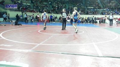 120 lbs Round Of 128 - Rawlie Schultheis, Yukon vs Levi Stallworth, Tahlequah Wrestling Club