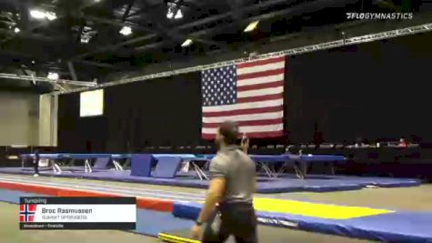 Broc Rasmussen - Tumbling, SUMMIT SPRINGERS - 2021 USA Gymnastics Championships