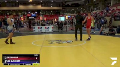 152 lbs Cons. Round 4 - Tucker Divine, KS vs David Burchett, CO