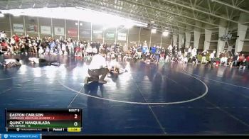 67 lbs Champ Round 1 (16 Team) - Easton Carlson, Sanderson Wrestling Academy vs Quincy Nanquilada, Mat Demons