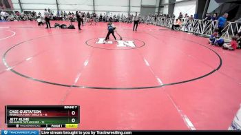 80 lbs Rd# 10- 4:00pm Saturday Final Pool - Jett Kline, Oklahoma Outlaws Red vs Case Gustafson, Minnesota Funky Singlets