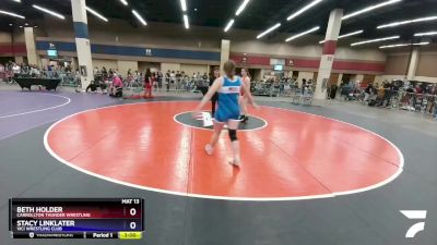 164 lbs Quarterfinal - Beth Holder, Carrollton Thunder Wrestling vs Stacy Linklater, Vici Wrestling Club