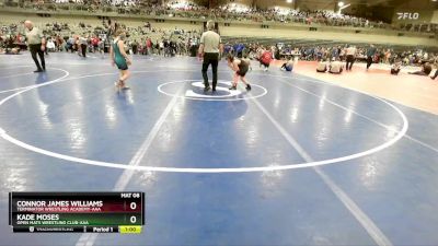 100 lbs Cons. Round 2 - Kade Moses, Open Mats Wrestling Club-AAA vs Connor James Williams, Terminator Wrestling Academy-AAA 