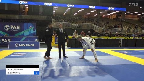 MARCUS R. JOHNSON vs DYLAN C. WHYTE 2024 Pan Jiu Jitsu IBJJF Championship