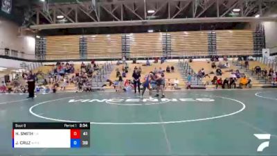 285 lbs Round 3 (6 Team) - HOSIA SMITH, CENTRAL INDIANA ACADEMY OF WRESTLING vs JUAN CRUZ, WARRIOR RTC