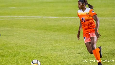 Iowa at Illinois Women's Soccer