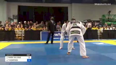 JOSEPH MARK SOLORIO vs JOSEPH THOMPSON 2021 World Master IBJJF Jiu-Jitsu Championship