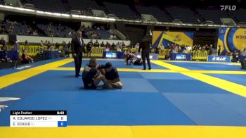 EDWIN OCASIO vs RENE EDUARDO LOPEZ 2022 World IBJJF Jiu-Jitsu No-Gi Championship