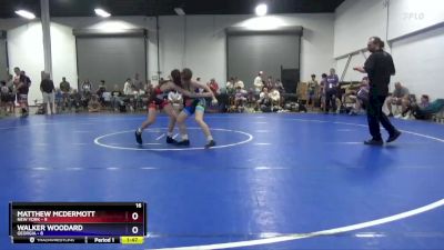 110 lbs Semis & 1st Wrestleback (8 Team) - Matthew McDermott, New York vs WALKER WOODARD, Georgia