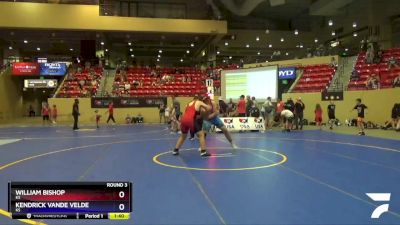 250 lbs Round 3 - William Bishop, KS vs Kendrick Vande Velde, KS