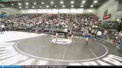 155 lbs Cons. Round 1 - Hailey Longenecker, Wasatch vs Kayli Keel, Uintah