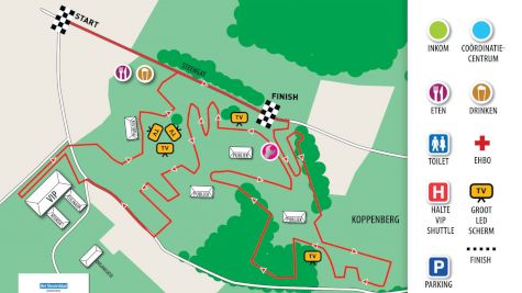 Koppenbergcross Course Map