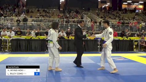 HANNIEL MIYAGI AOKI vs LIAM RILEY COMO 2024 Pan Jiu Jitsu IBJJF Championship