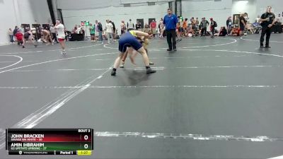 190 lbs Placement (4 Team) - Amin Ihbrahim, U2 Upstate Uprising vs John Bracken, Savage WA White