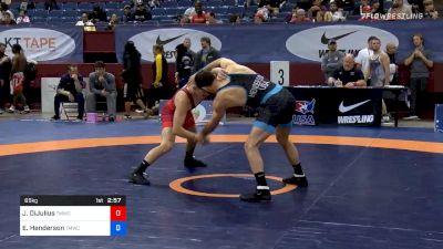 65 kg Prelims - Johnni DiJulius, Titan Mercury Wrestling Club vs Evan Henderson, Titan Mercury Wrestling Club