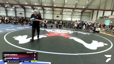 132 lbs Champ. Round 2 - David Daniels, CA vs Jackson Walls, OR