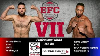 Manny Meraz vs. Rome Lindsay EFC 7 Replay