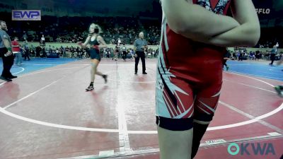 91 lbs Round Of 16 - Branson Rigdon, Piedmont vs Lyndse Rakestraw, Redskins Wrestling Club