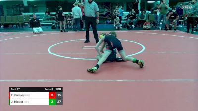 80 lbs Round 7 (8 Team) - Jack Hieber, Team Ohio vs Elijah Barskiy, Grit Mat Club