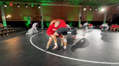 Lewis Fernandes And Brendan Furman Drill High Single Leg Finishes