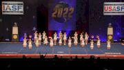 Falcons Cheer Elite (Canada) - Eclipse [2022 L6 International Open All Girl Semis] 2022 The Cheerleading Worlds