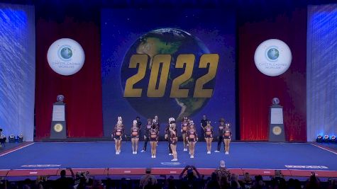 KC Cheer - FIERCE 5 [2022 L6 Senior Small Coed Semis] 2022 The Cheerleading Worlds