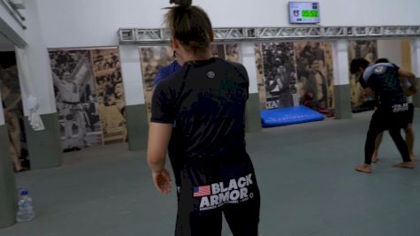 Brenda Larissa Getting Ready For ADCC Trials At Alliance SP