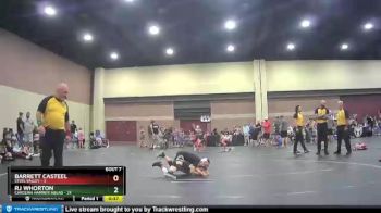 75 lbs Round 3 (6 Team) - RJ Whorton, Carolina Hammer Squad vs Barrett Casteel, Steel Valley