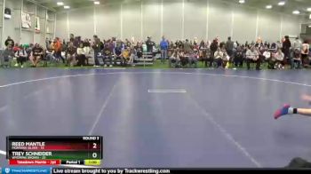 115 lbs Round 3 (6 Team) - Trey Schneider, Wyoming Brown vs Reed Mantle, Montana Silver