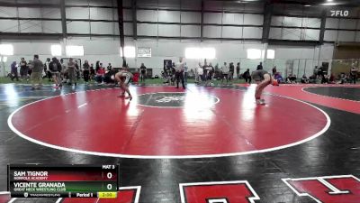 165 lbs Cons. Semi - Sam Tignor, Norfolk Academy vs Vicente Granada, Great Neck Wrestling Club