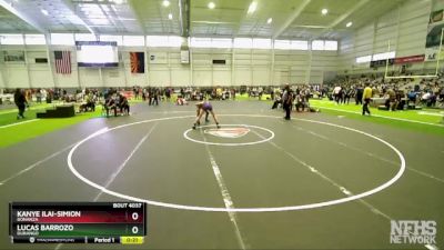 132 lbs Cons. Semi - Kanye Ilai-Simion, Bonanza vs Lucas Barrozo, Durango