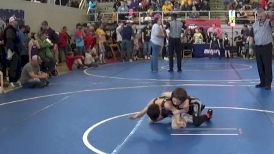 62 lbs Champ. Round 1 - Kai Parker, GGB vs Dylan Byers (se5), Northeastern Jets Youth Wrestl