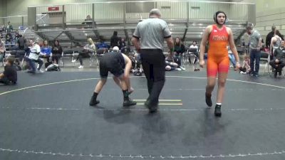 140 lbs Round 4 (6 Team) - Lyla Hensen, Ares Black vs Aaron Derr, Donahue WA