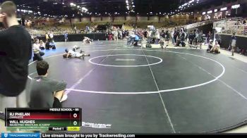 85 lbs Semifinal - Will Hughes, Roundtree Wrestling Academy vs Rj Phelan, Charlotte