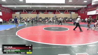 108 lbs Quarterfinal - Troy Nejib, California High School vs Antonio Garaventa, Windsor High School