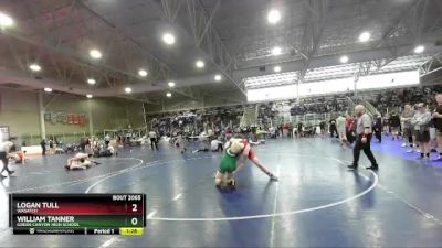 175 lbs Champ. Round 1 - William Tanner, Green Canyon High School vs Logan Tull, Wasatch