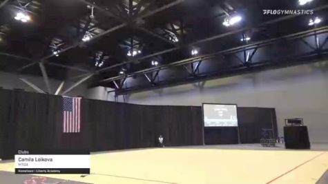 Camila Loikova - Clubs, MTGA - 2021 USA Gymnastics Championships